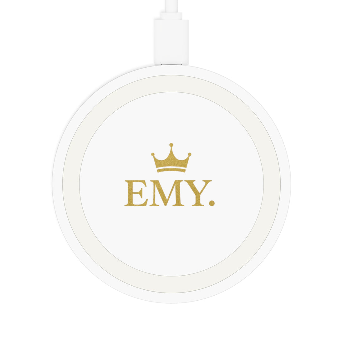 Wireless Charging Pad with Gold Crown Limited Edition