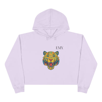 Bold Tiger Crop Hoodie Women Limited Edition