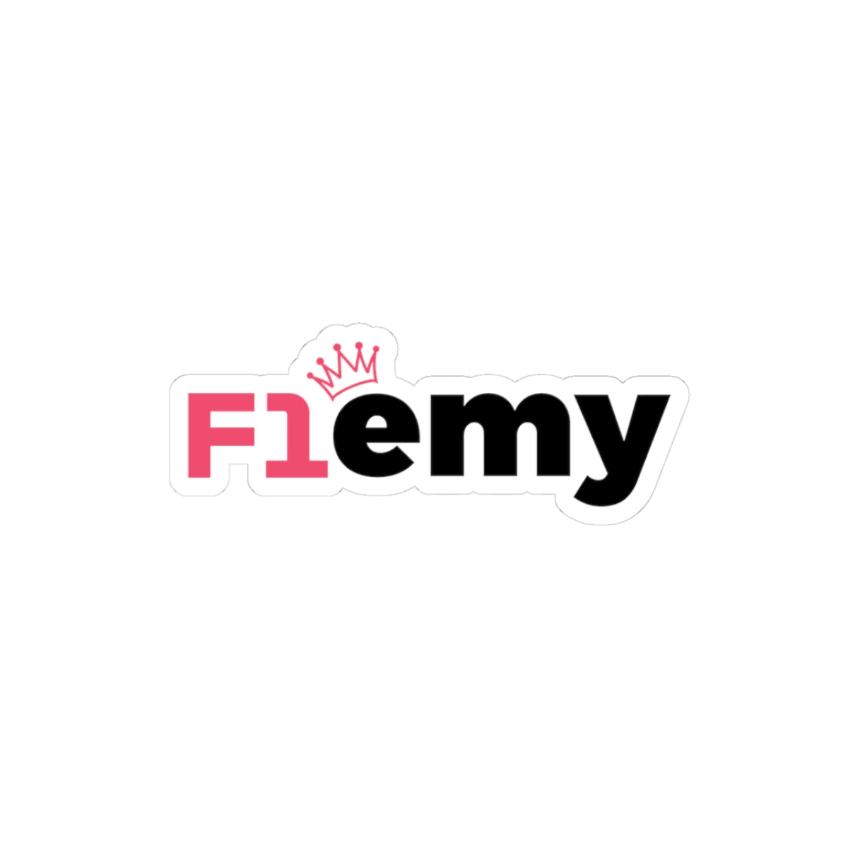 F1emy Kiss-Cut Stickers | Racing Fan Decor, Laptop Stickers, Car Decals, Gift for Motorsport Lovers